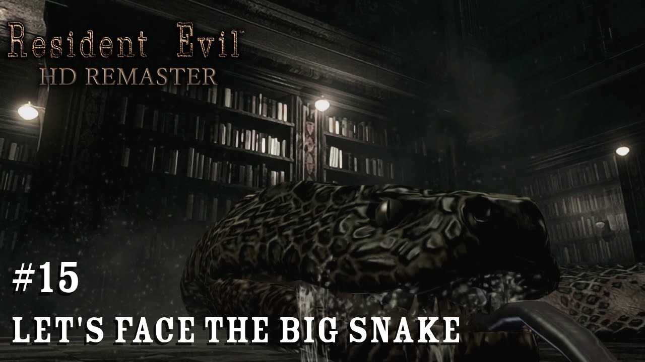 RESIDENT EVIL HD REMASTER | #15 | LET'S FACE THE BIG SNAKE (FILIPINO)