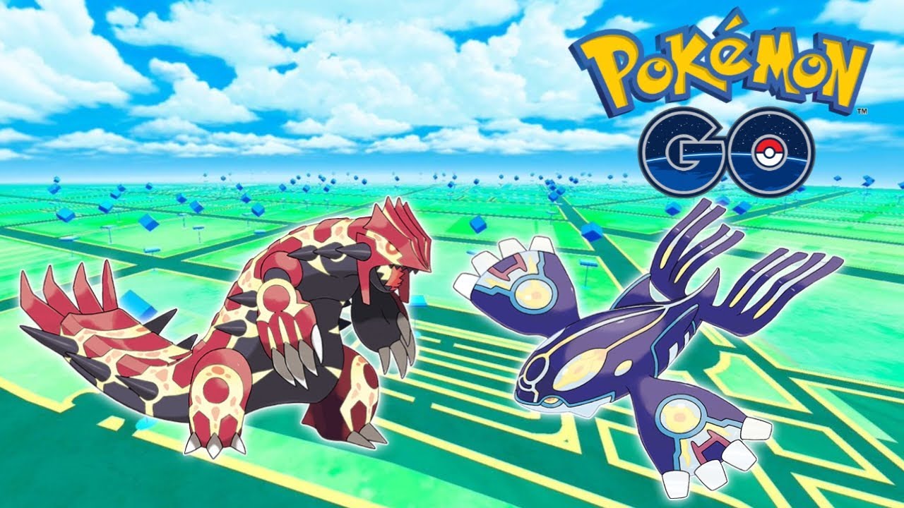 Mega Dragonite,Primal Groudon & Kyogre ,fusion Kyurem Live Raid Invitation In Pokemon Go