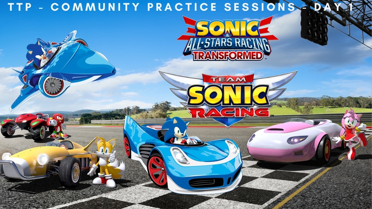 DE-RUSTING FOR WAGL! 🏎️ Sonic Racing Double Feature: Transformed & TSR (Play with Chat!)