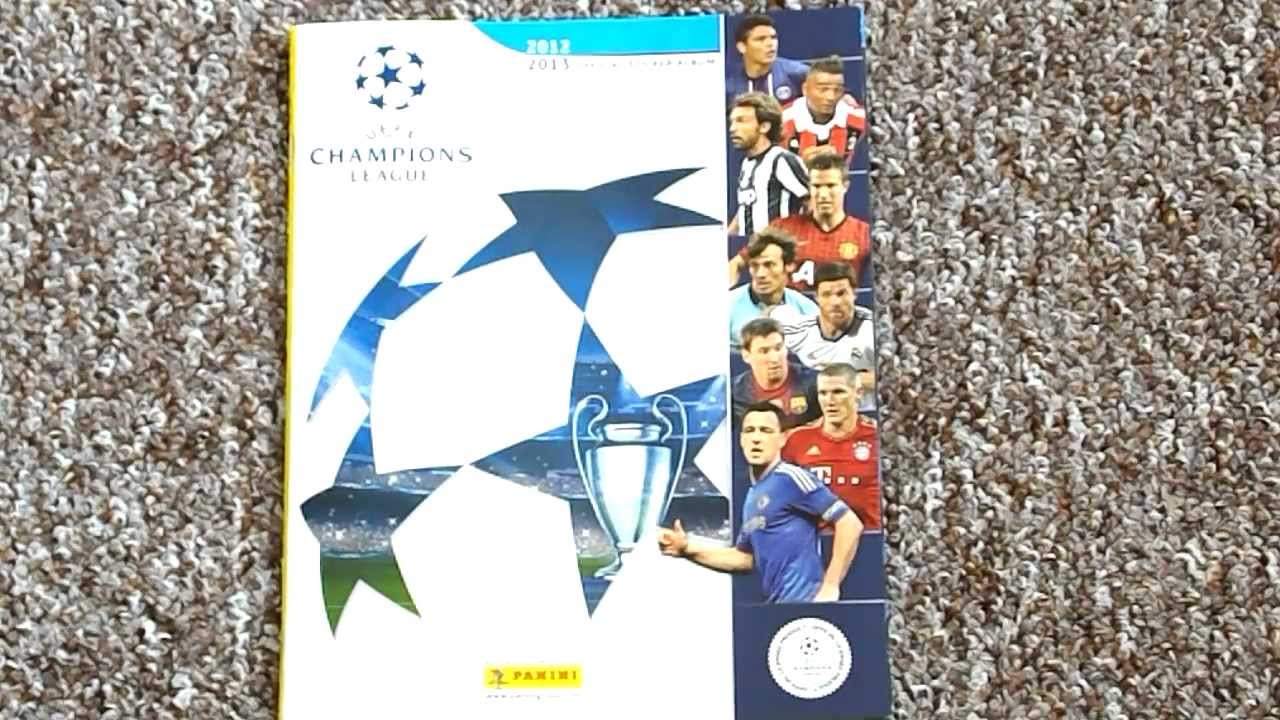 Panini Champions League 2012 / 2013 Stickerheft / album Präsentation / presentation - Vollständig!