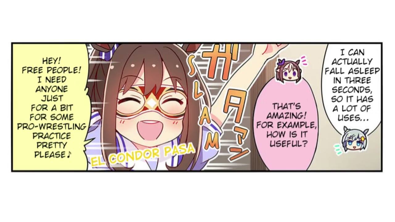 Seiun Sky's Strategic Sleep (Umamusume Comic Dub)