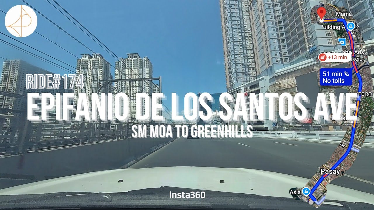 EDSA (SM Mall Of Asia to Greenhills) | Ride#173