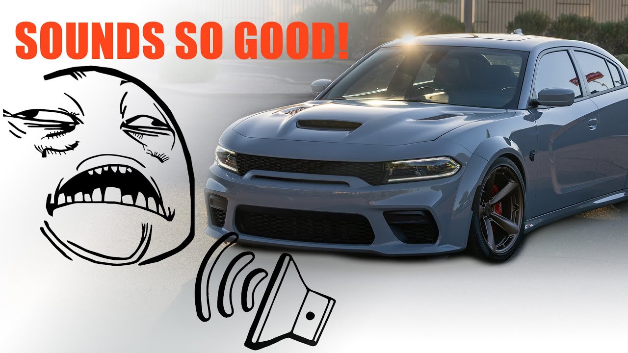Charger Hellcat мощностью 717 л.с. оснащен выхлопной системой MagnaFlow XMOD Series Cat-Back *V8 ...