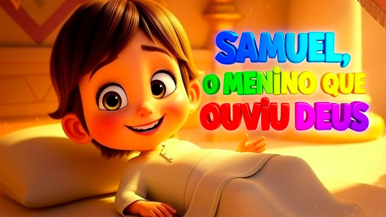 SAMUEL, O MENINO QUE OUVIU DEUS - Louvor Animado para Crianças! 🤩 aprender e adorar!