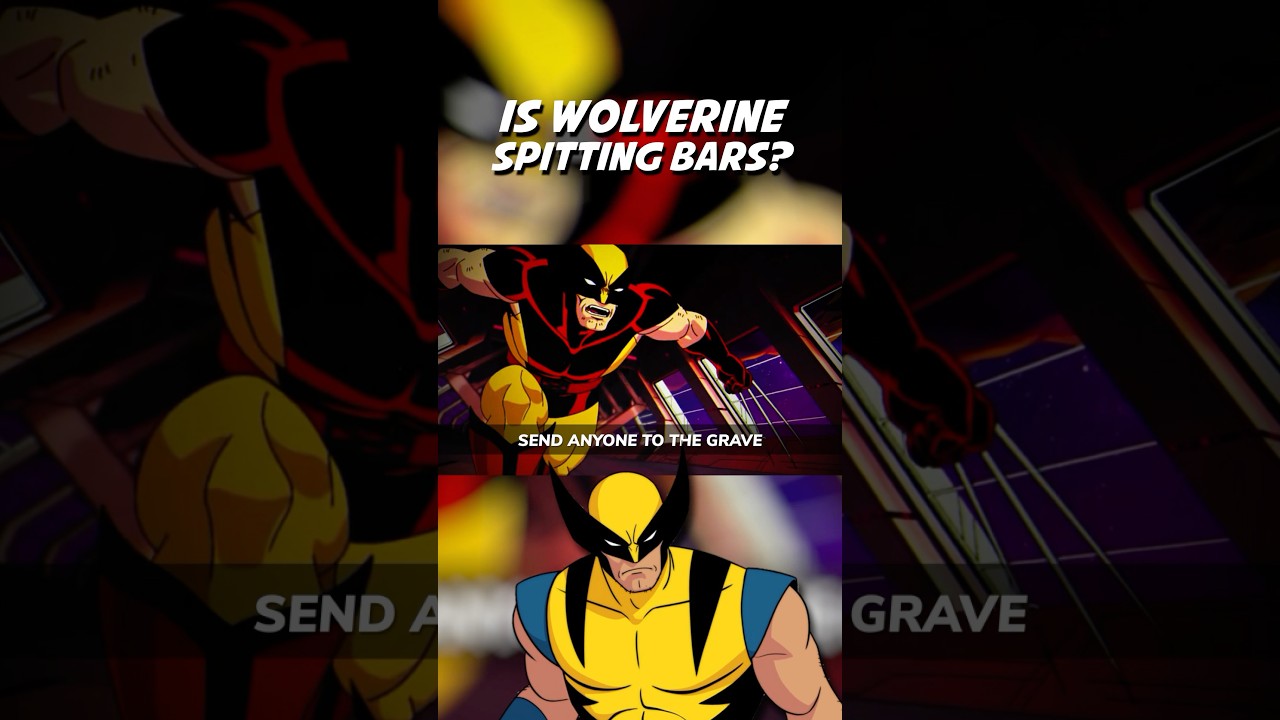 swizkii as Wolverine in the X-Men Rap Cypher #shorts #wolverine #xmen #nerdcore #swizkii