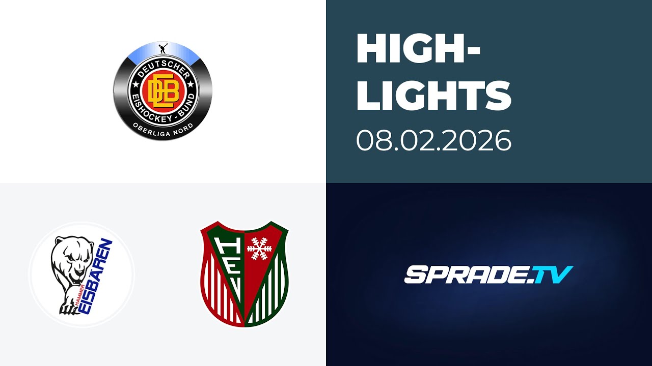 08.02.2026 - Highlights - Hammer Eisbären vs. Herne Miners