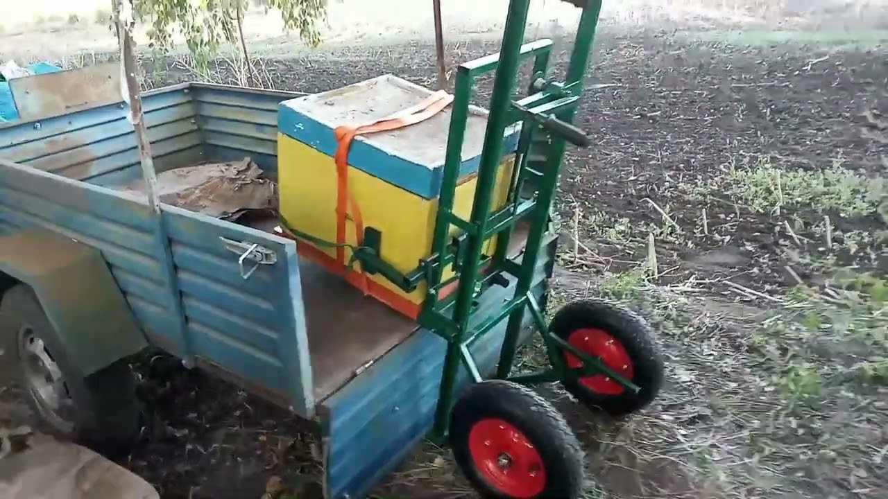 Апіліфт: проблеми складання і модернізації #apiary #hives #apilift #beehive lift