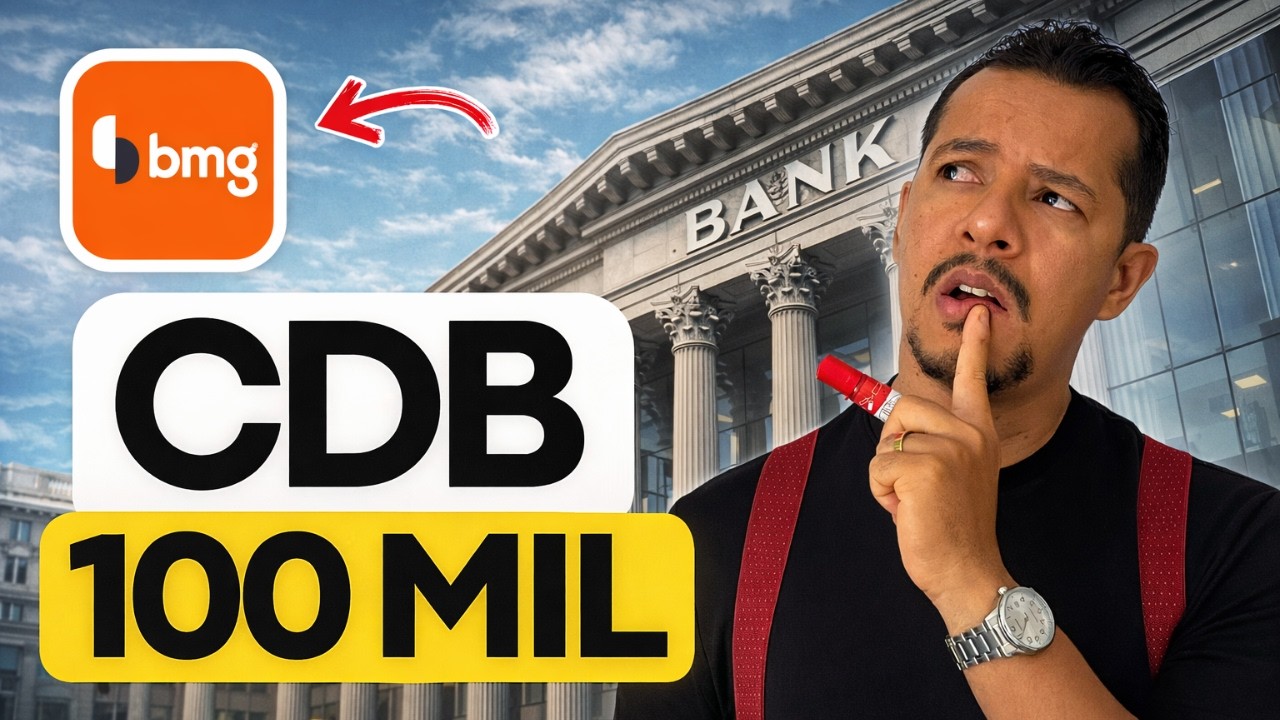 QUANTO RENDE R$100 MIL no CDB por MÊS [Cálculo Real 2026]
