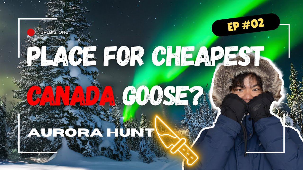 Cheapest Canada Goose? Aurora Hunt EP02 | Yellowknife Chasing the Northern Lights | Travel Vlog 🌌