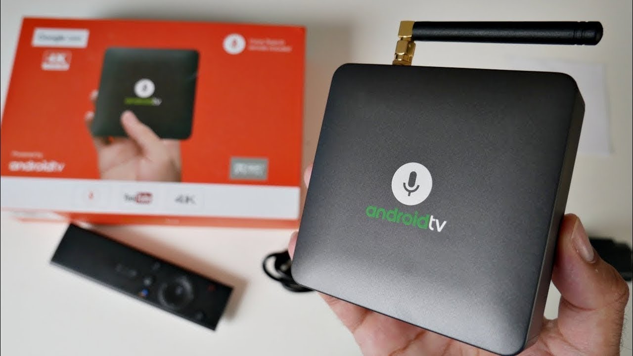 MECOOL KM8 Android TV Box with Voice Remote