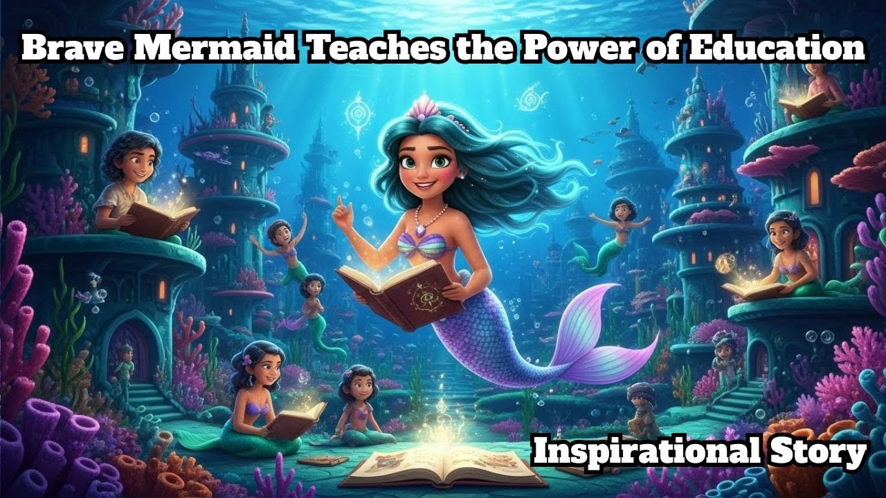 Brave Mermaid Teaches the Power of Education – Inspirational Story