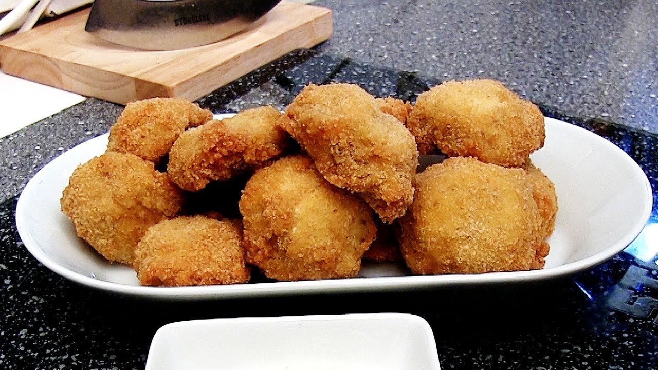 REZEPT: GEBACKENE CHAMPIGNONS WIE VOM RUMMEL / JAHRMARKT / KIRMES - schnell & einfach selber machen!