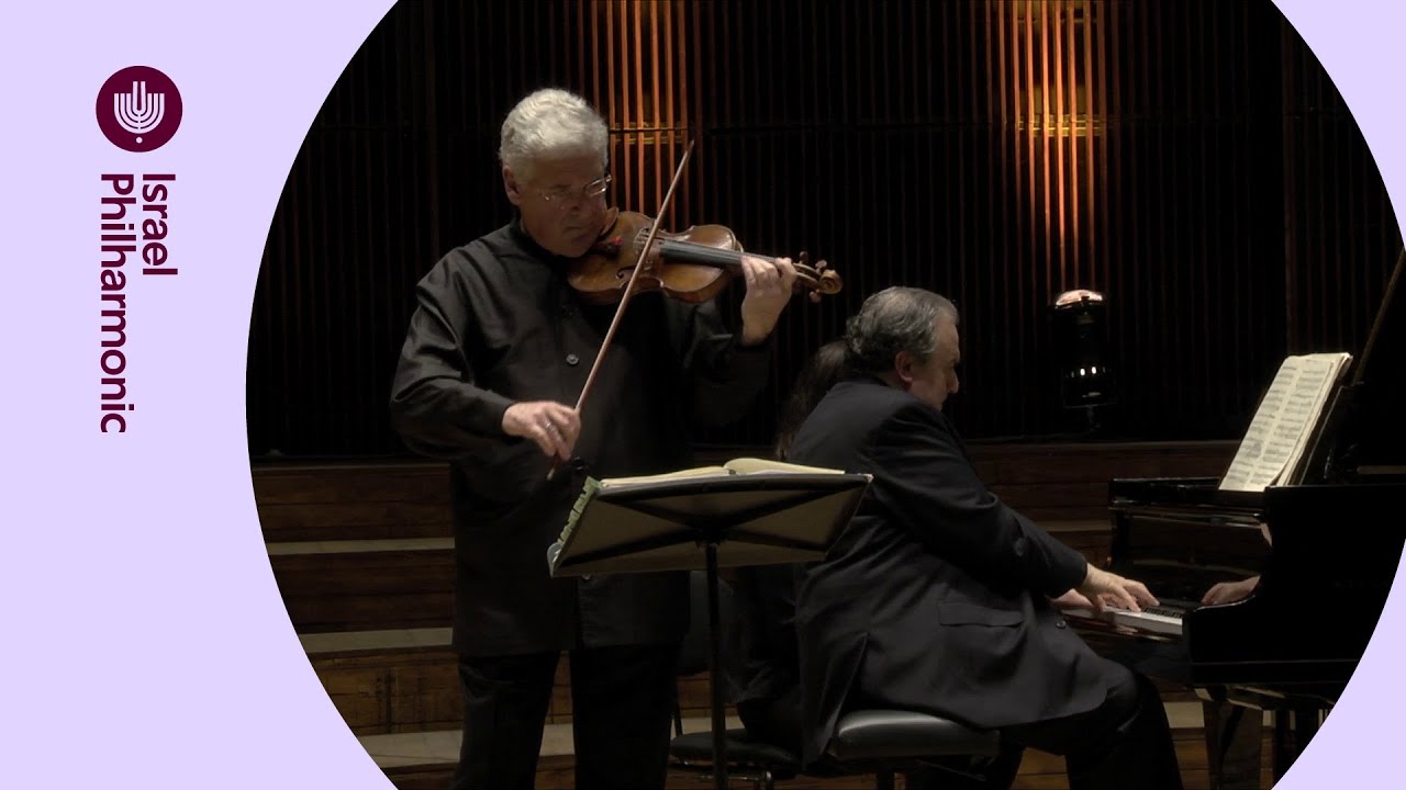 בטהובן: סונטה מס' 5, Op.24 - יפים ברונפמן ופנחס צוקרמן - מתוך ערב סונטות בחגיגות ה-80 לתזמורת