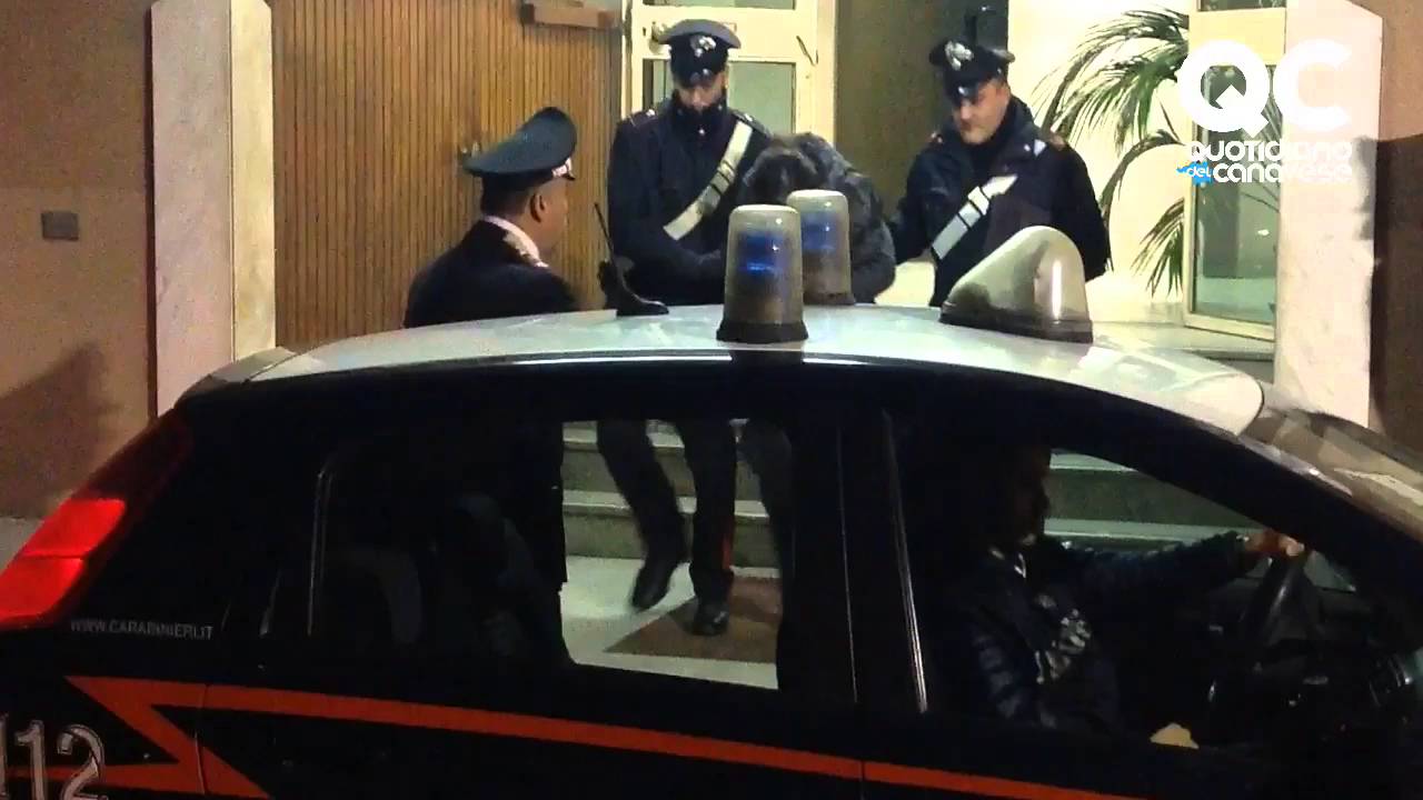 OMICIDIO GLORIA ROSBOCH CASTELLAMONTE - gli arrestati dai carabinieri verso il carcere