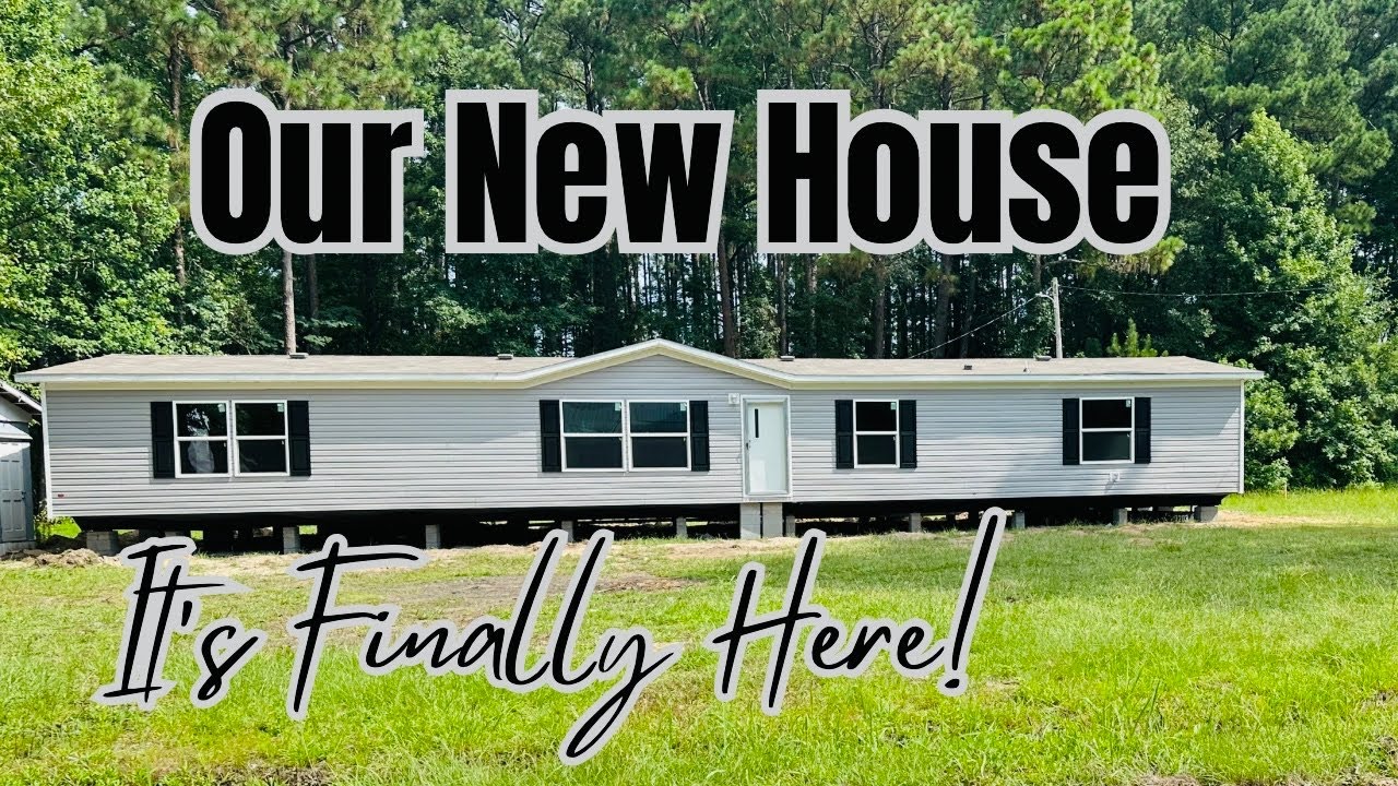 Our House is here🎉 | 5br 3bth 2024 Double Wide On 1 Acre #manufacturedhome