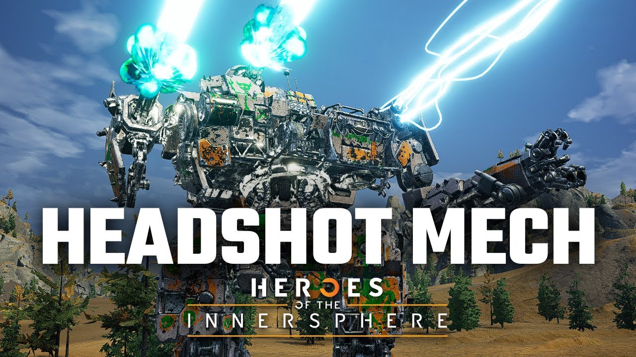 Best Headshot Mech - Mechwarrior 5: Mercenaries DLC Heroes of the Inner Sphere Playthrough 27
