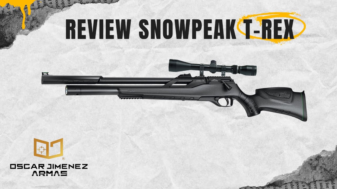 ♦️ Rifle Snowpeak T-Rex PCP Cal .25 ♦️