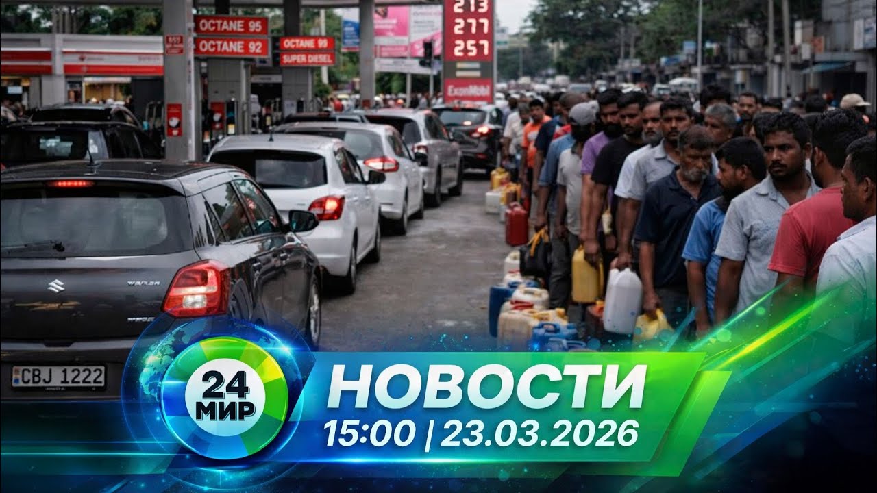 Новости 23 марта 2026 года 15:00 | Выпуск новостей | МИР 24