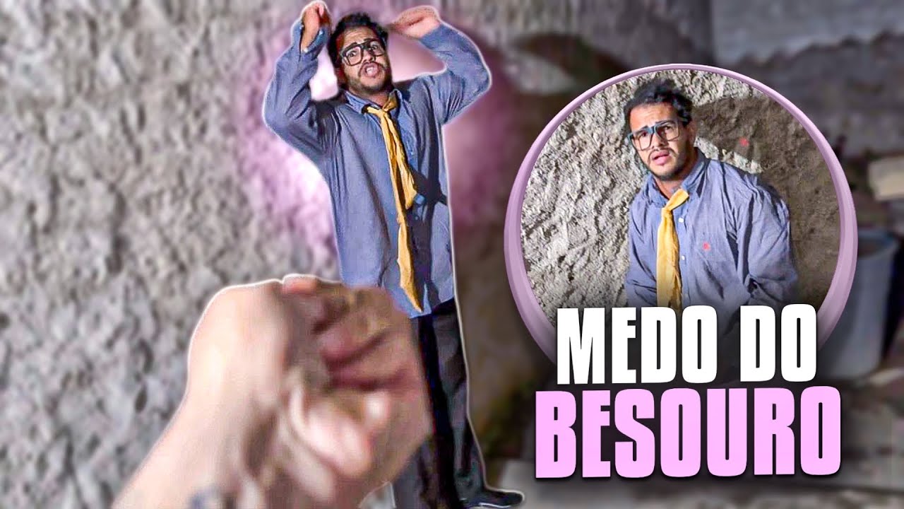 DIDINHO TEM MEDO DE BESOURO | FALA FINA 