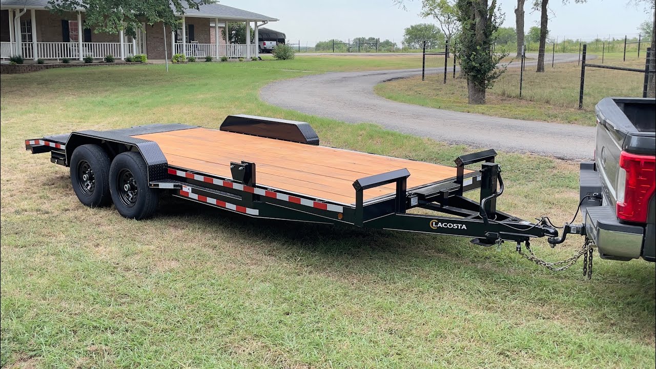 2024 20’ CAR HAULER TRAILER 14,000# GVWR! #trailer #transport #carhauler #trailerreview