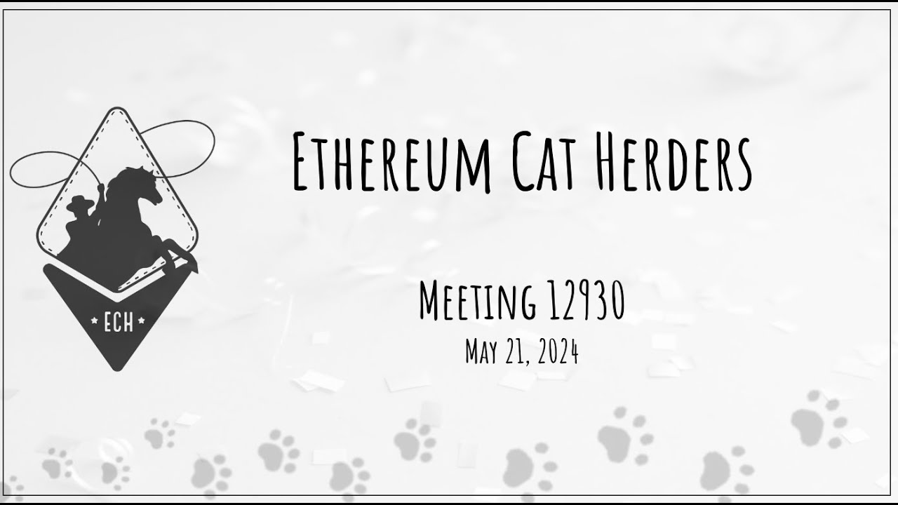 Ethereum Cat Herders Meeting 131