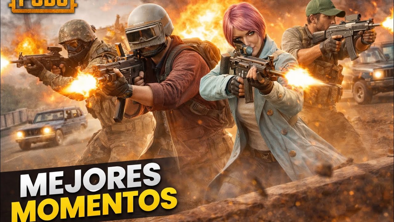 Los MEJORES momentos de la PEOR SQUAD PUBG | Enero 2026