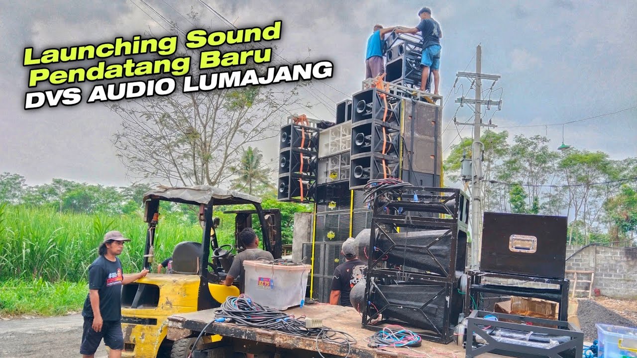 Bikin Sound Horeg Gak Tanggung' SOUND SULTANNYA LUMAJANG , CEK SOUND 12 SUBWOOFER DVS AUDIO 🤪