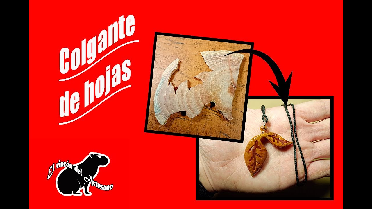 Colgante de hojas