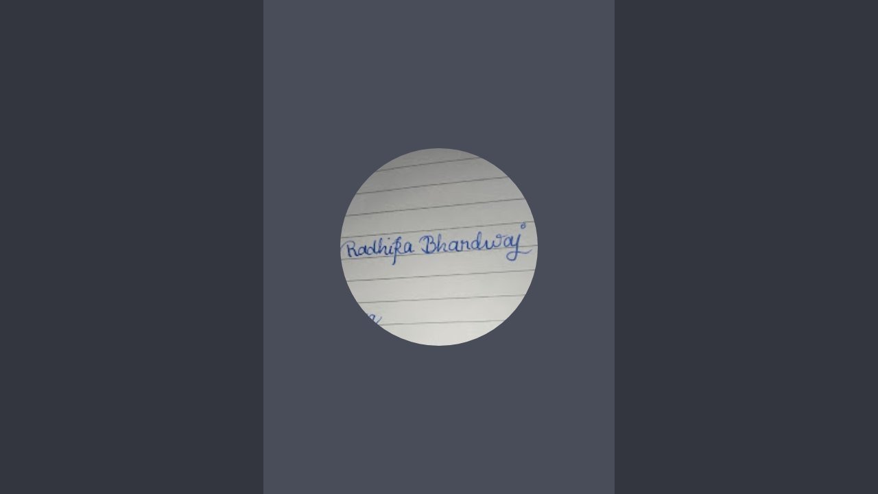 comment your name Radhika _calligraphy is live