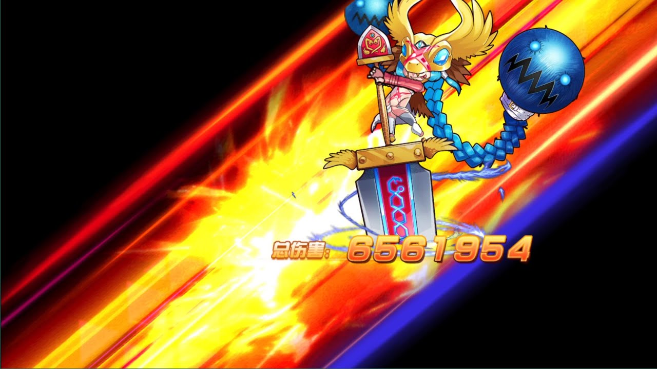 DW Digimon - Minervamon X 6th Puerta (is a really tanky)