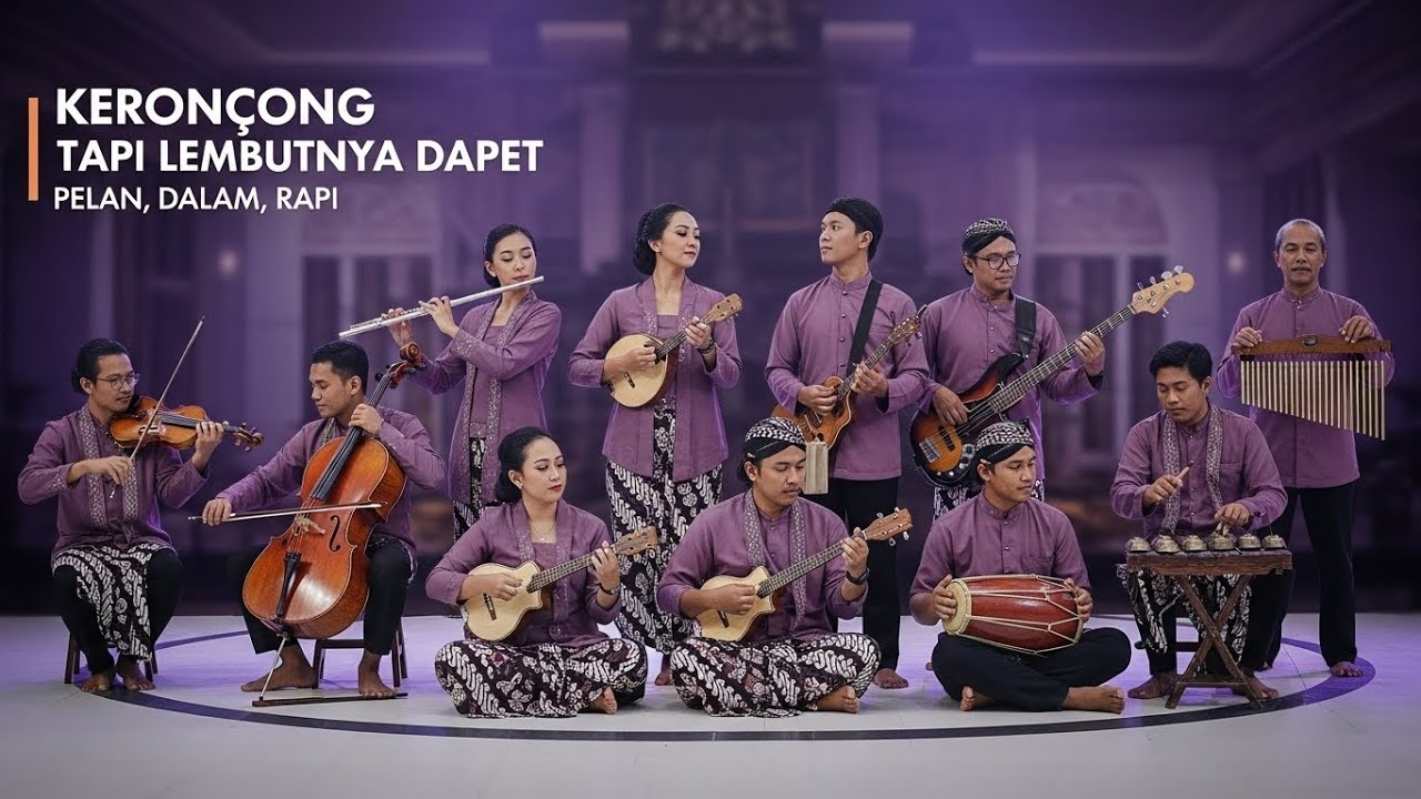 Keroncong Modern Penuh Nuansa untuk Waktu Santai