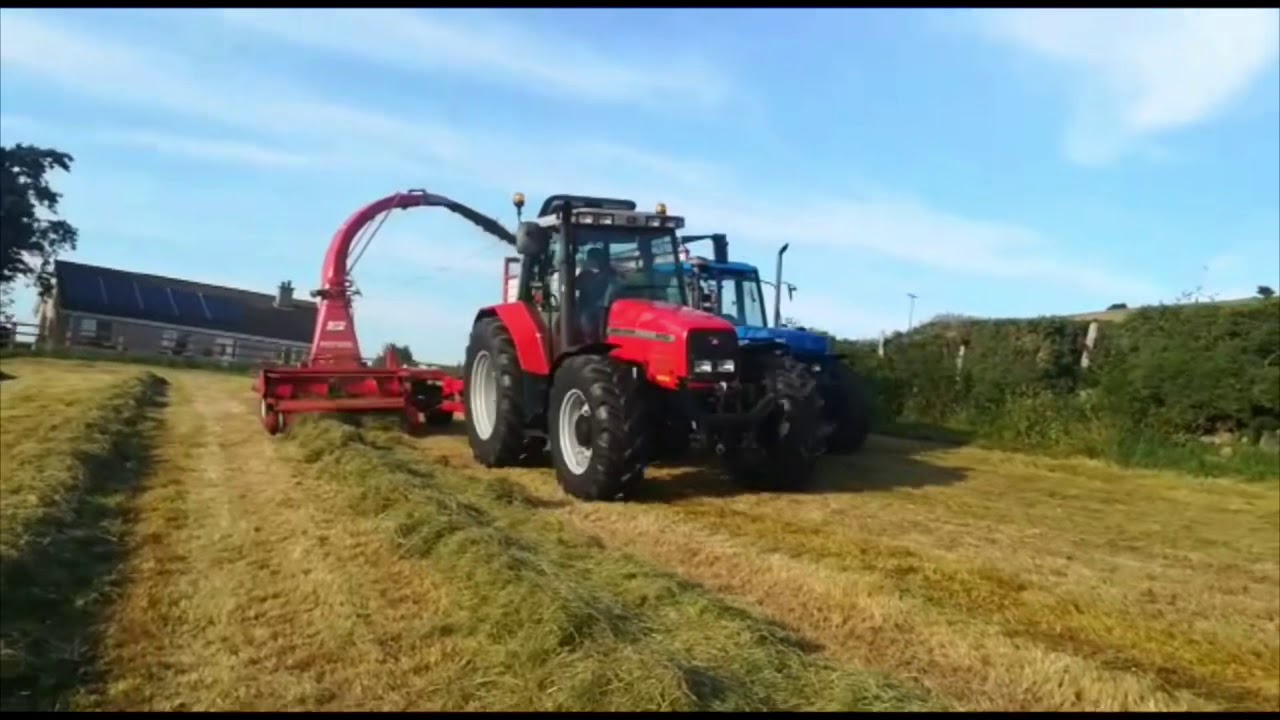 Silage Massey 6290 New Holland 8340 & 7840 JF FCT 900