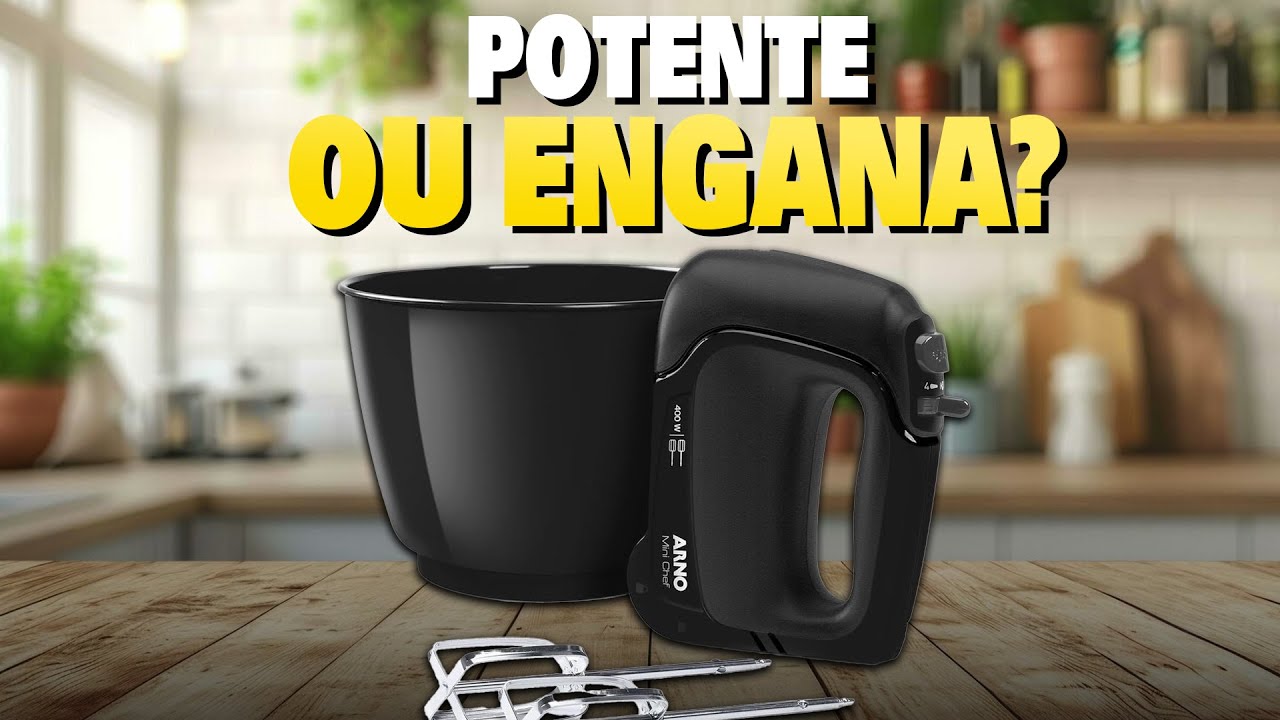 Batedeira Arno Mini Chefe VALE A PENA? Review (EXTREMAMENTE RÁPIDO)