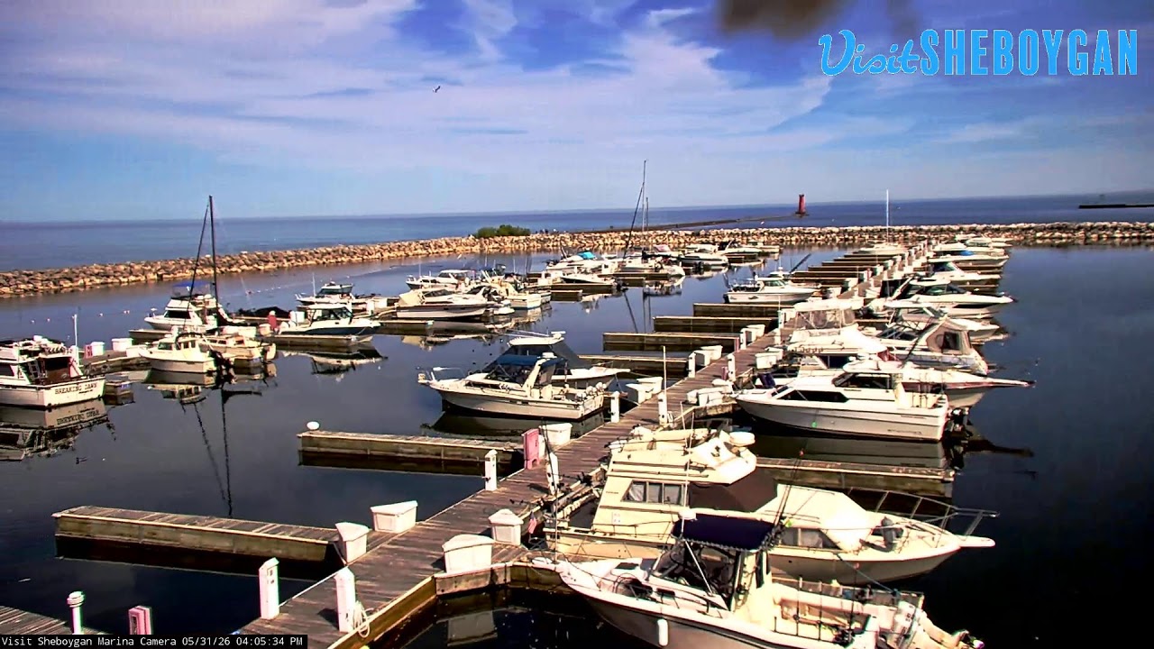 Visit Sheboygan Live Marina Camera