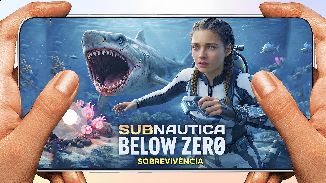 SAIUU! Subnautica Bellow Zero Mobile para CELULAR ANDROID E IOS GAMEPLAY 