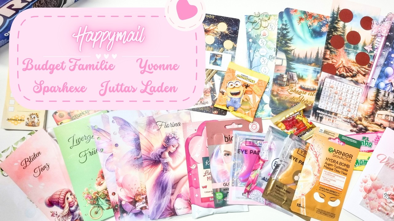 🎁💖🫶 Happy Mail von meiner lieben  Yvonne, @DieSparhexe , @JuttasLaden  & @Budget_Familie  🫶💖🎁