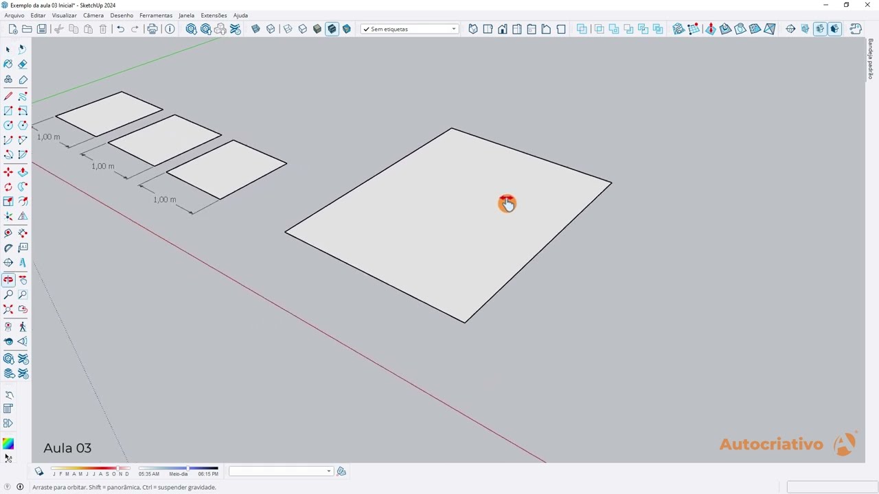 Curso de SketchUp Móveis e Marcenaria Aula 03/40 Configurações Iniciais do Projeto - Autocriativo