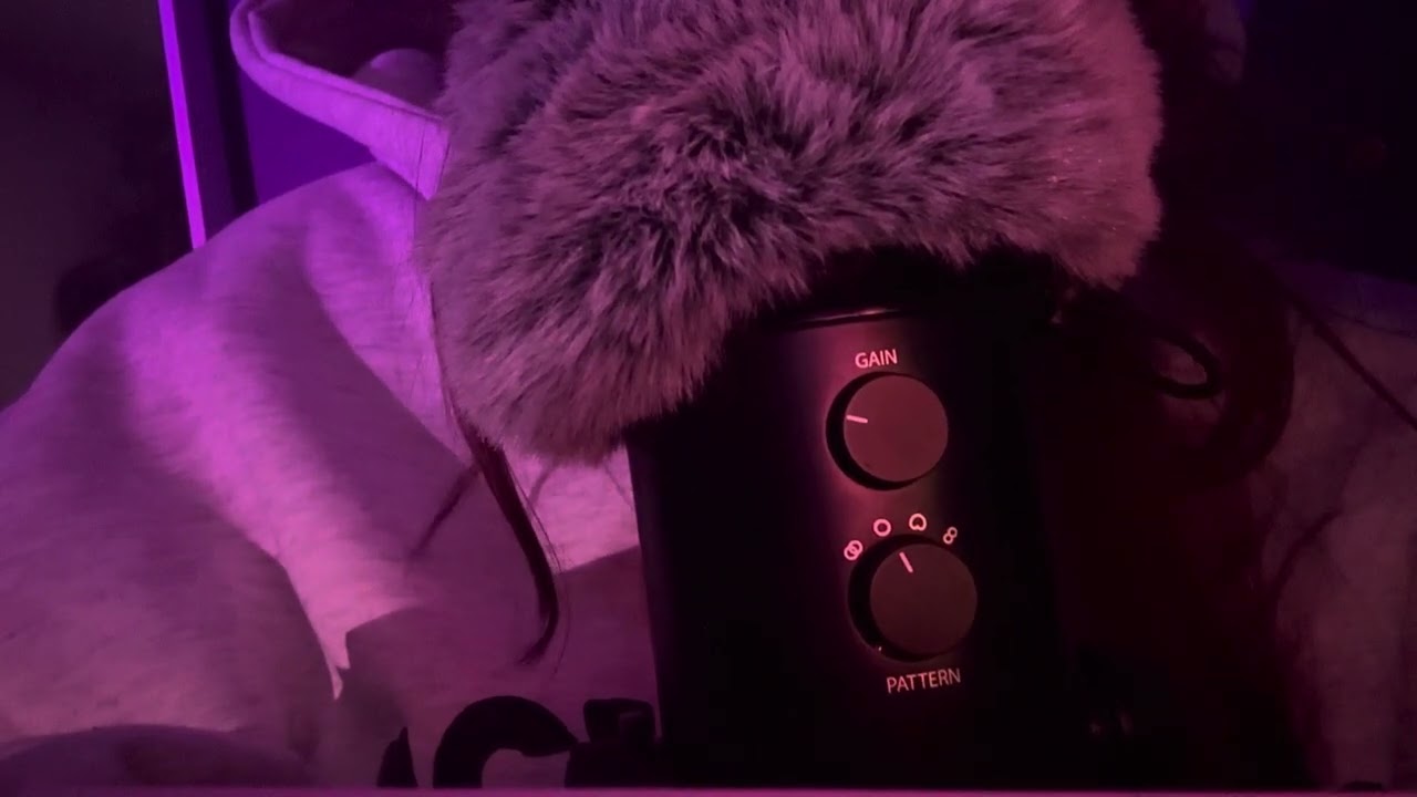 ASMR inaudible whispering and mouth sounds (don’t hate i’m new to this)