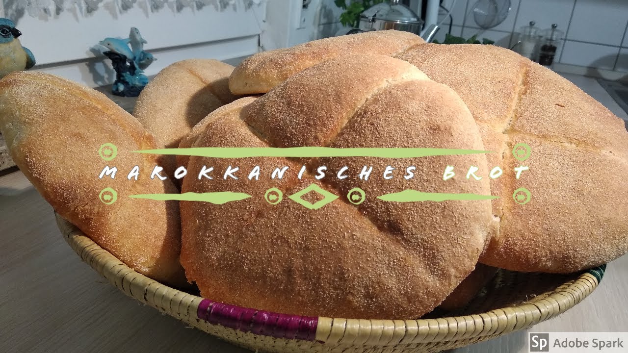 Marokkanisches Brot selber machen - super einfach und schnelles Rezept
