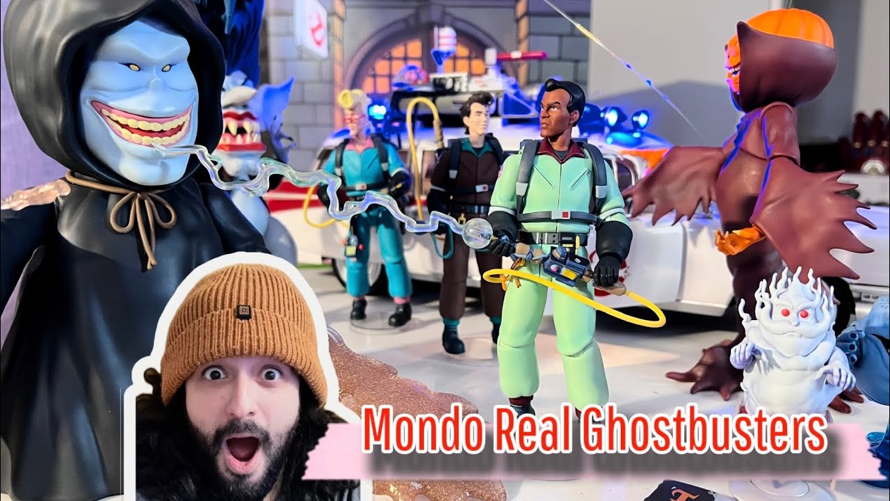 @MondoShop Winston Zeddemore & Sandman REVIEW #unboxing #foryou #collection #ghostbusters #anime 