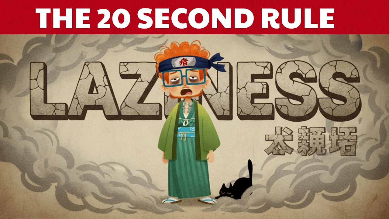 Turn Laziness Into Power with the 20-Second Rule