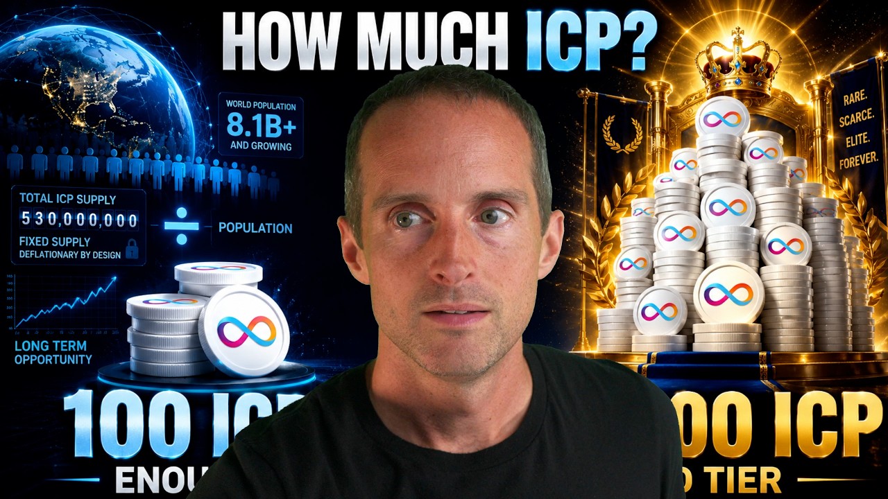 100 ICP может быть достаточно для жизни.