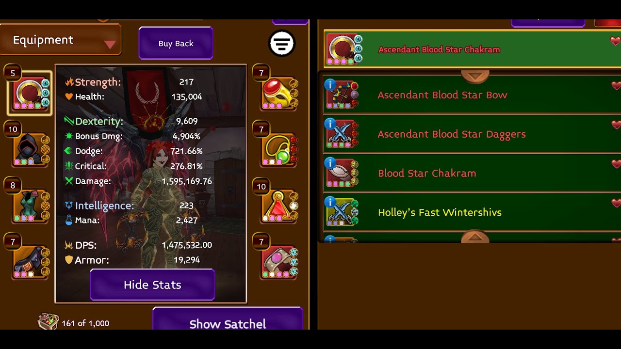 Arcane Legends NEW Veilblade Assassin Set HOW TO Build Your New DMG Set