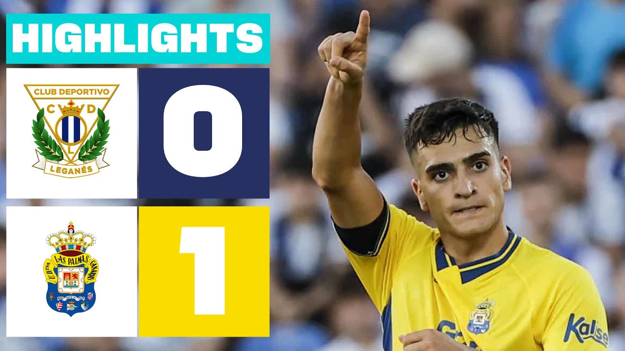 CD LEGAN&Eacute;S 0 - 1 UD LAS PALMAS | RESUMEN LALIGA HYPERMOTION