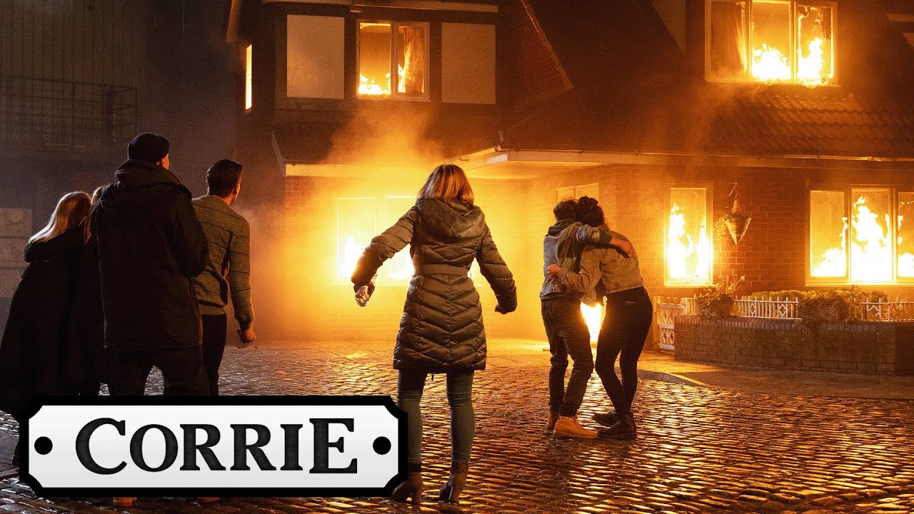 The Platt's House Is Set On Fire | Coronation Street