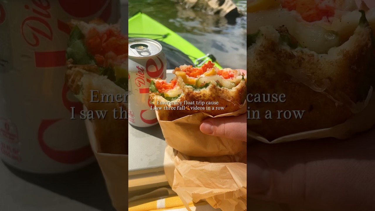 Okay I&rsquo;m ready now 🍂🍁 #summer #sandwich #recipes #boatday