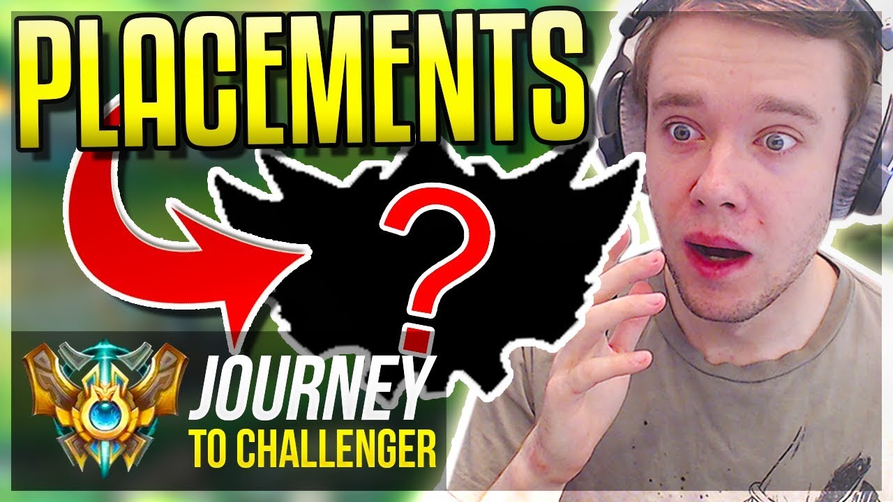 A NEW JOURNEY BEGINS! PLACEMENTS SEASON 8 - Journey To Challenger | League of Legends