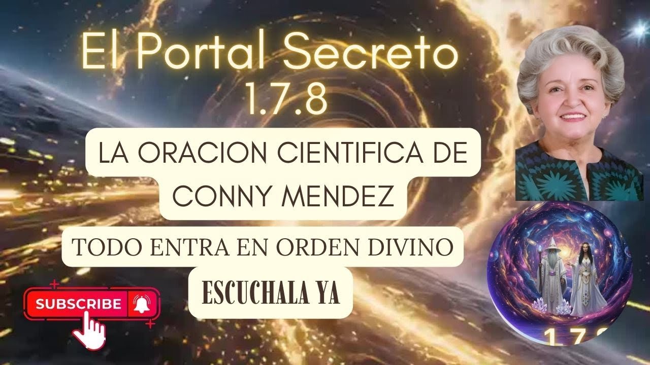 “Escucha Esto y Tu Vida Comienza a Ordenarse | Oración Científica de Conny Méndez”