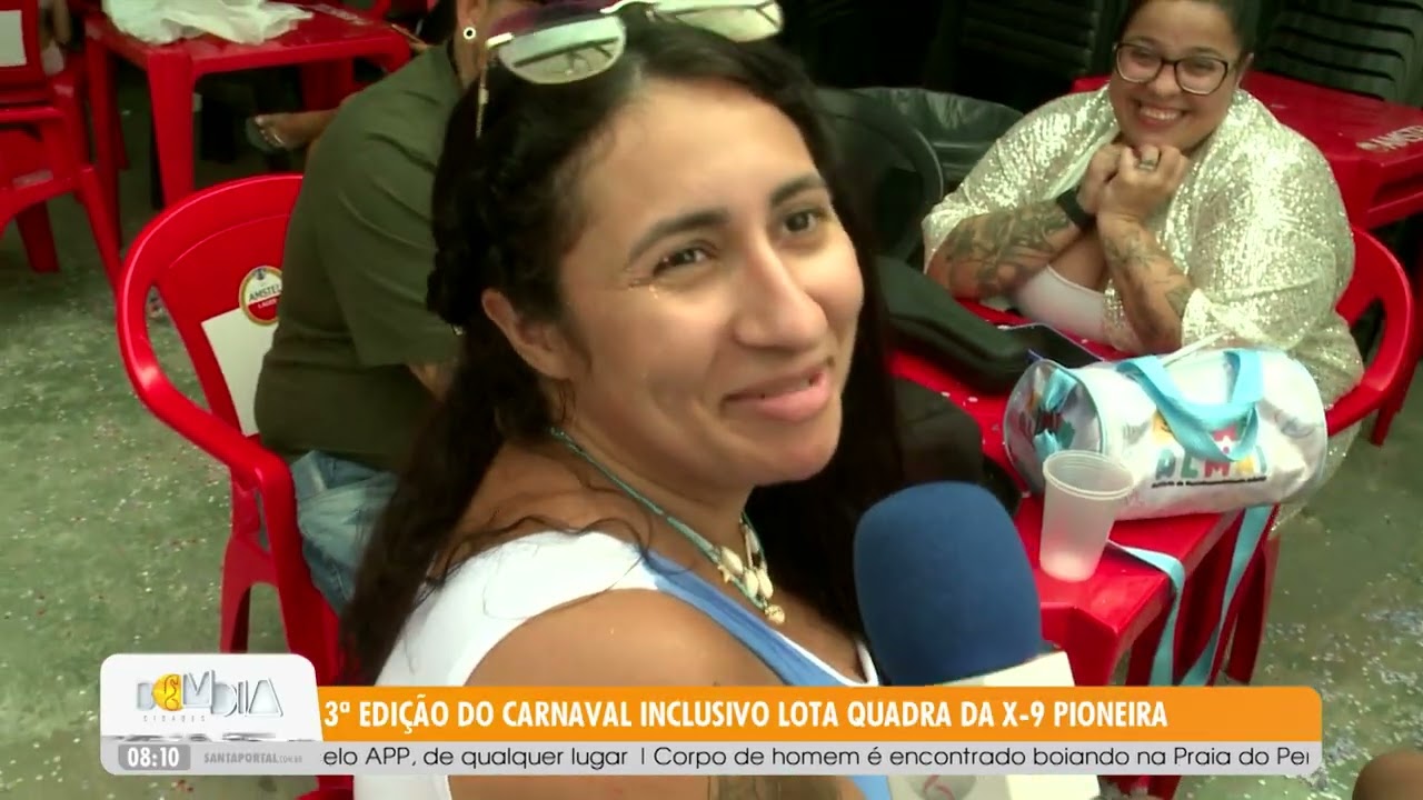 3ª edição do Carnaval Inclusivo lota quadra da X-9 Pioneira - 02/03/26