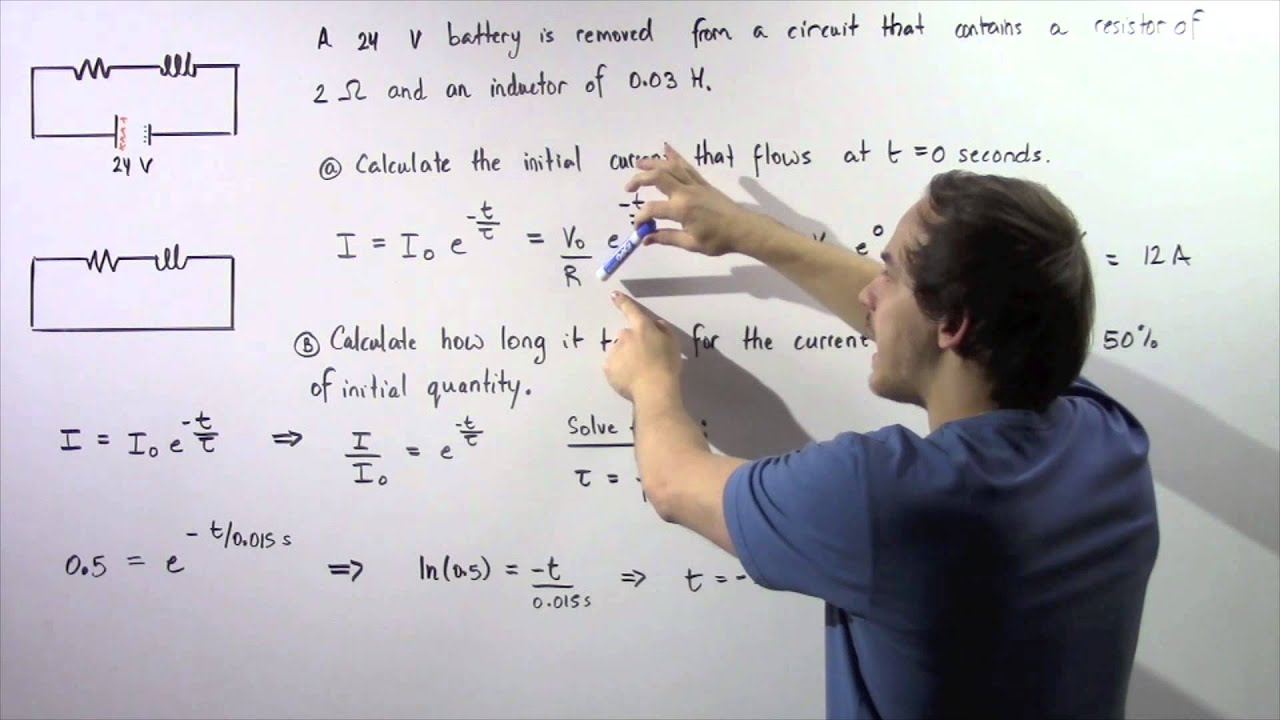 LR Circuit Example # 1